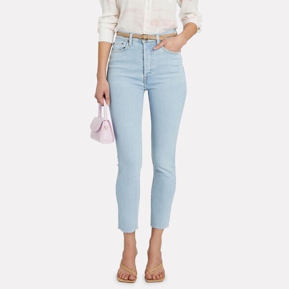Re/Done 90'S High-Rise Skinny Jeans - Picture 2 of 13